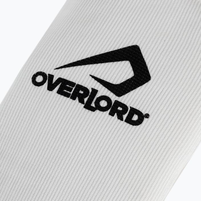 Overlord Elasticated tibia protectors white 301001-W 4