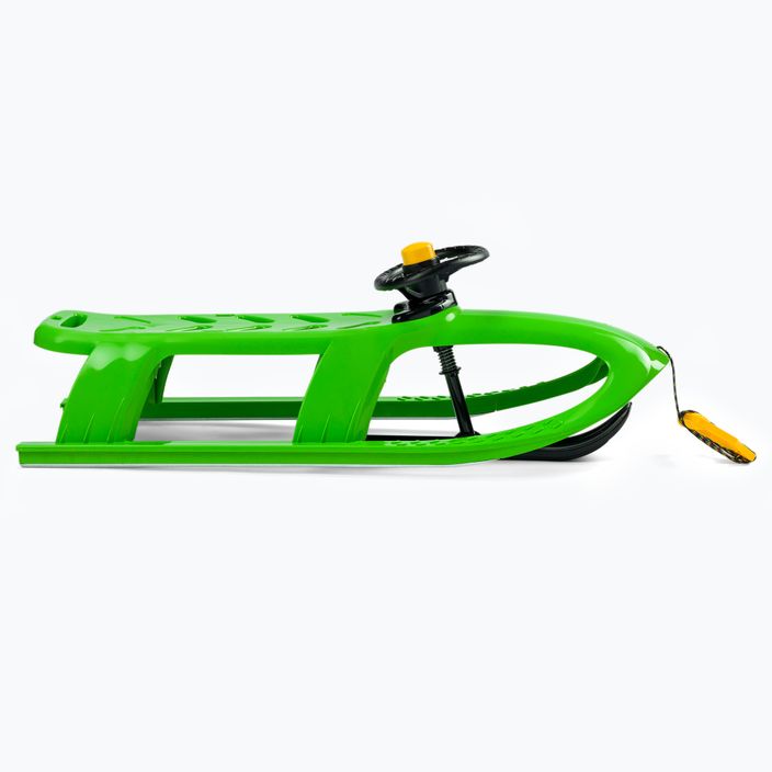 Children's sled with handlebars Prosperplast BULLET CONTROL green ISPC-361C 2