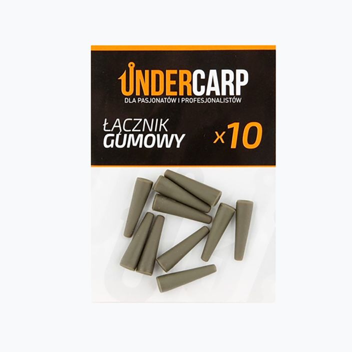 UnderCarp safety clip connector rubber green UC150
