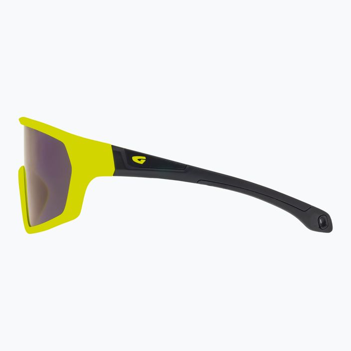 GOG children's sunglasses Flint matt neon yellow/black/polychromatic blue 4