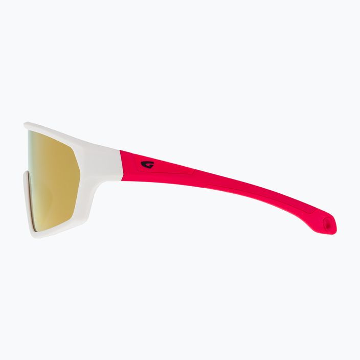 GOG children's sunglasses Flint matt white/neon pink/polychromatic pink 3