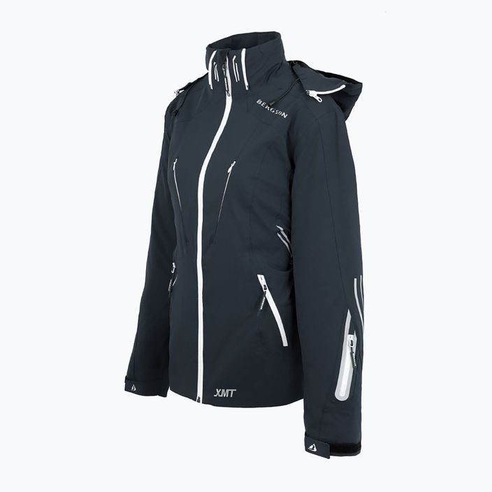 Women's ski jacket BERGSON Issue Stx jet black 3