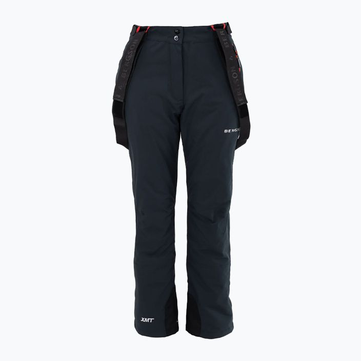 Women's ski trousers BERGSON Trophy Stx jet black 2