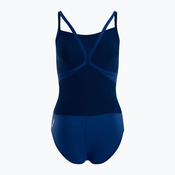 CLap women's one-piece swimsuit navy blue CLAP103 2