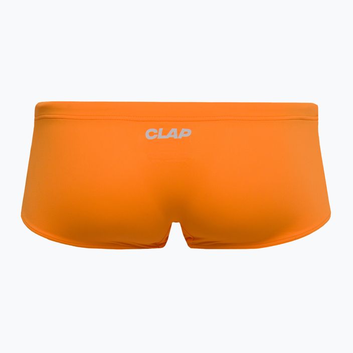Men's swimming boxer briefs CLap Orange CLAP108 2