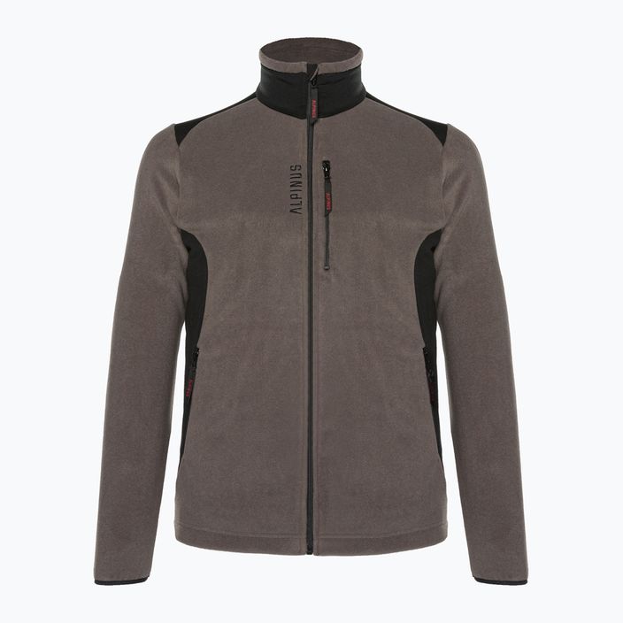 Men's thermal sweatshirt Alpinus Caen II 100 coffee 6