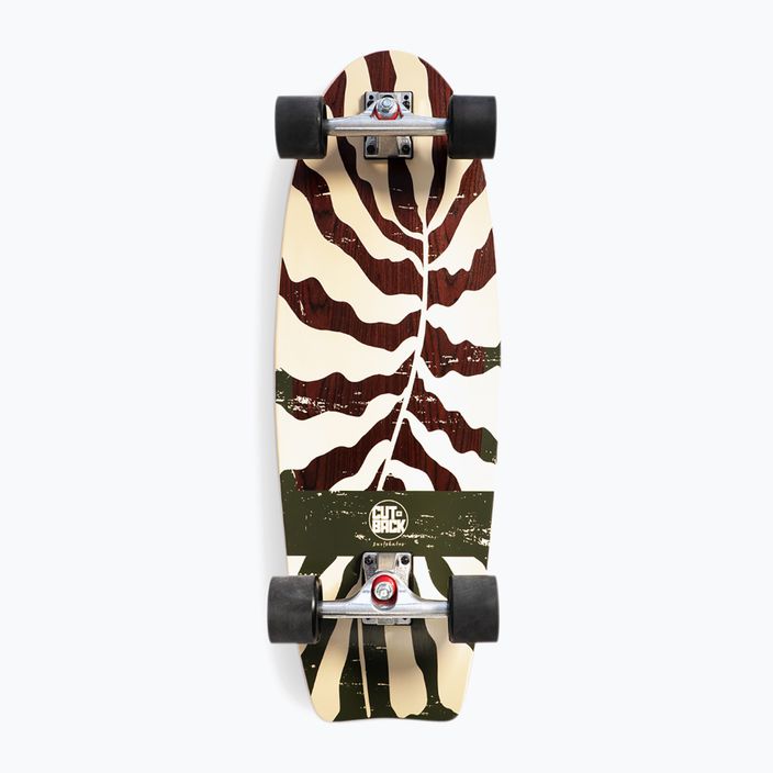 Cutback Palm 31" brown and white surfskateboard CUT-SUR-PAL 7