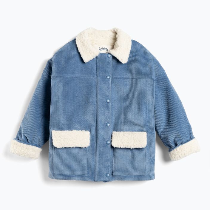 Children's jacket KID STORY Teddy air blue cookie 3