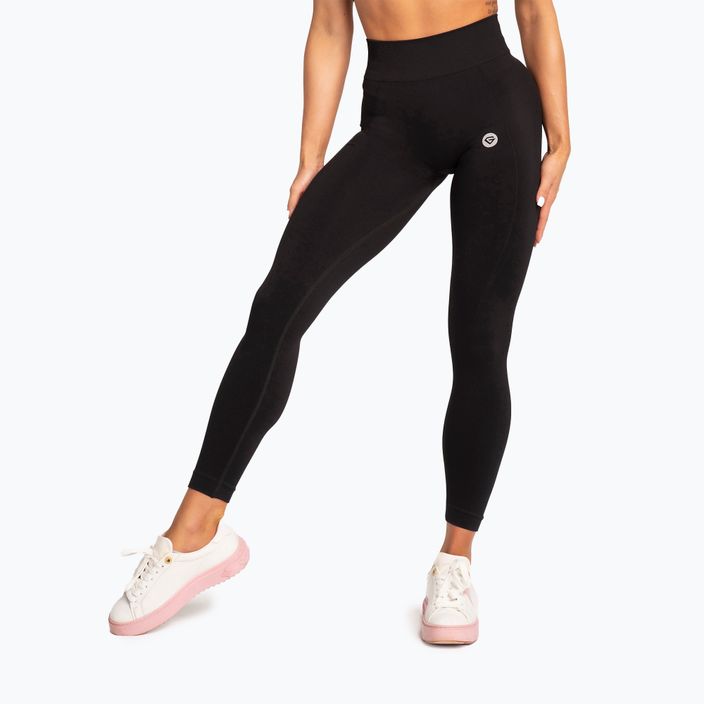 Women's leggings Gym Glamour Basic Scrunch black