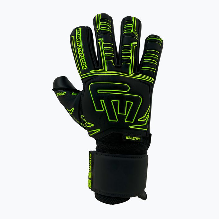 Football Masters Symbio NC fluo children's goalkeeper gloves