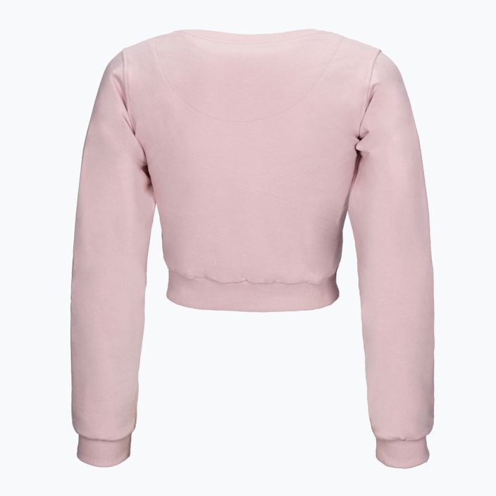 Women's yoga sweatshirt Moonholi MOONDUST Crop Top pink 211 2