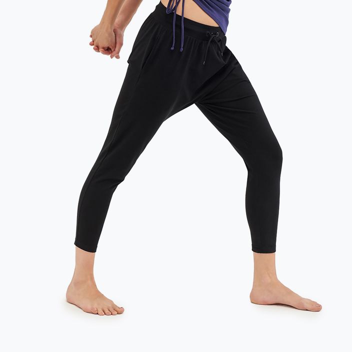Women's Moonholi Cosmic Cropped Track Yoga Pants black 219 4