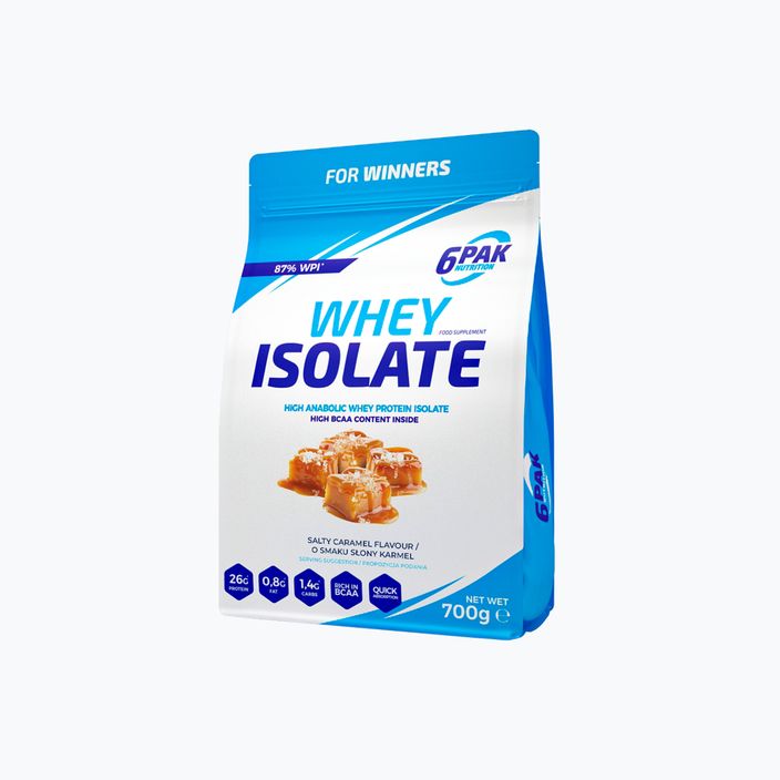 Whey 6PAK Isolate 700g salted caramel PAK/049#SOKAR
