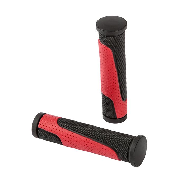 ACCENT Comet 2D handlebar grips black/red 610-06-12_ACC 2