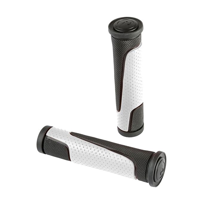 ACCENT Comet 2D handlebar grips black and white 2