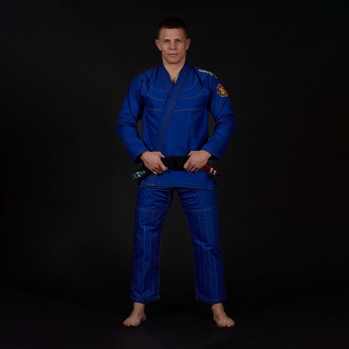 GI for men's Brazilian jiu-jitsu Ground Game Champion 2.0 blue GICHNEWBLU 2
