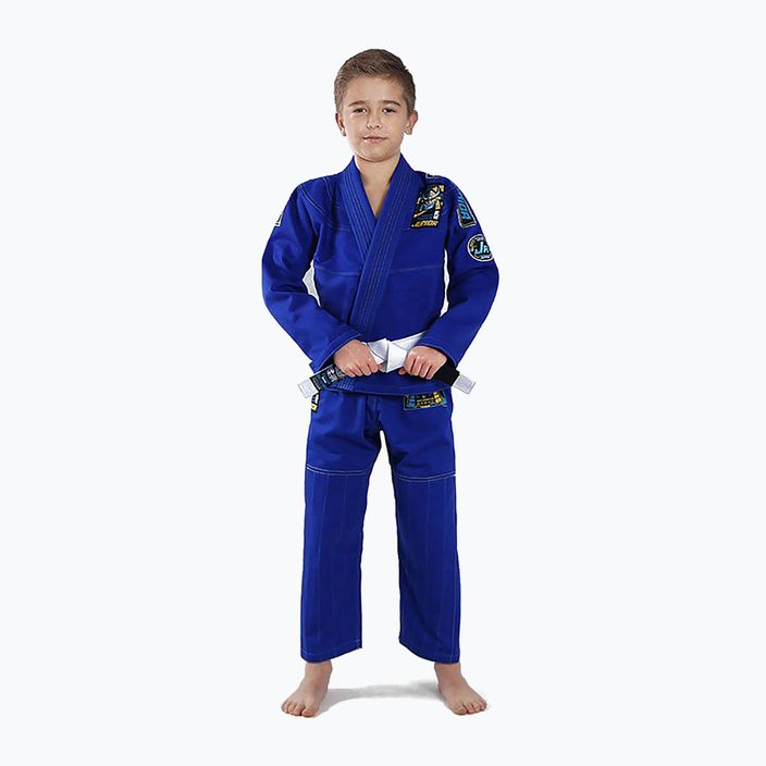 GI for children's Brazilian jiu-jitsu Ground Game Junior 3.0 blue GIJUN3BLU00