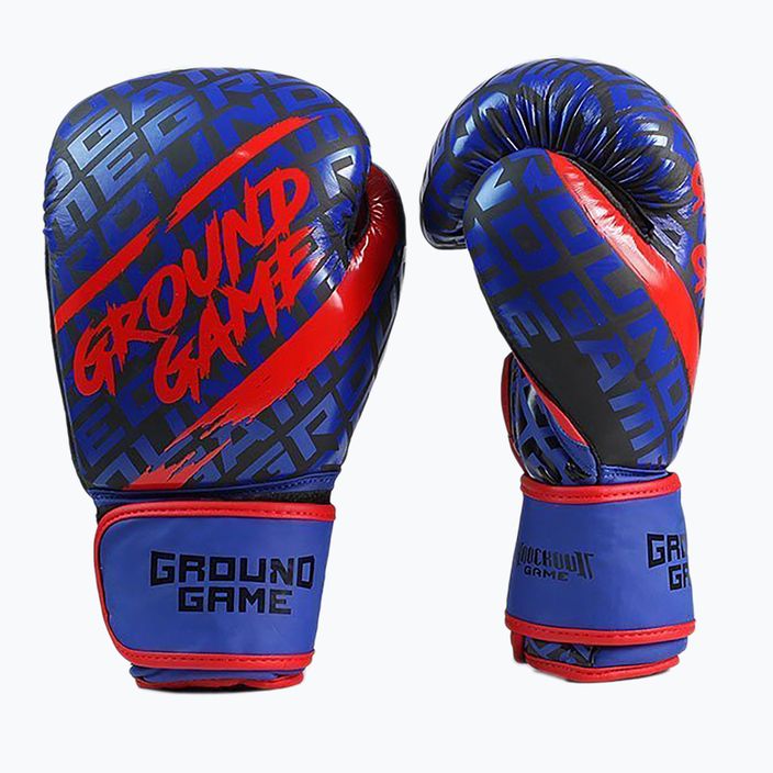 Ground Game Impact Purple Boxing Gloves BOXGLOIMPAC10 3