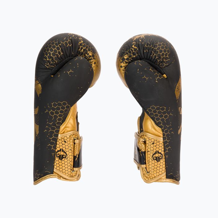 Ground Game Cage Gold Boxing Gloves BOXGLOCGOLD10 4