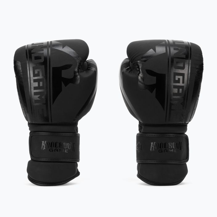 Ground Game Stripe boxing gloves black 21BOXGLOSTRBL10