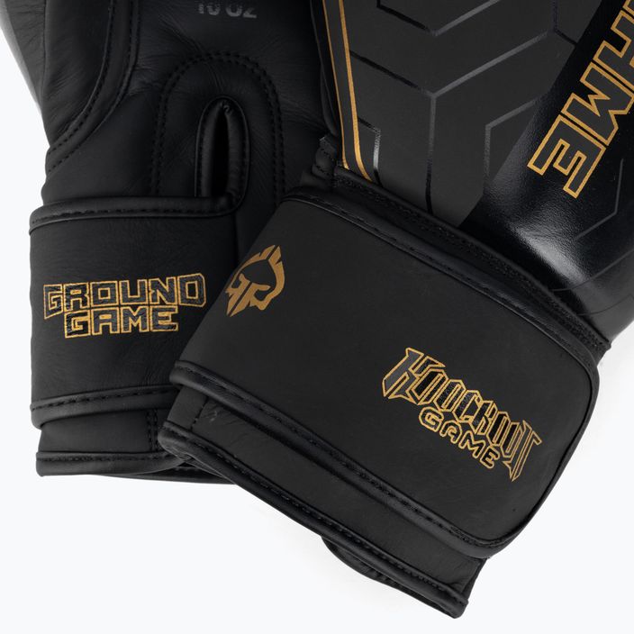 Ground Game Equinox boxing gloves black 22BOXGLOEQINX16 5
