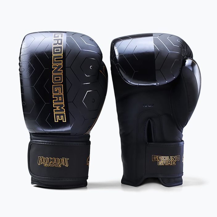 Ground Game Equinox boxing gloves black 22BOXGLOEQINX16 6