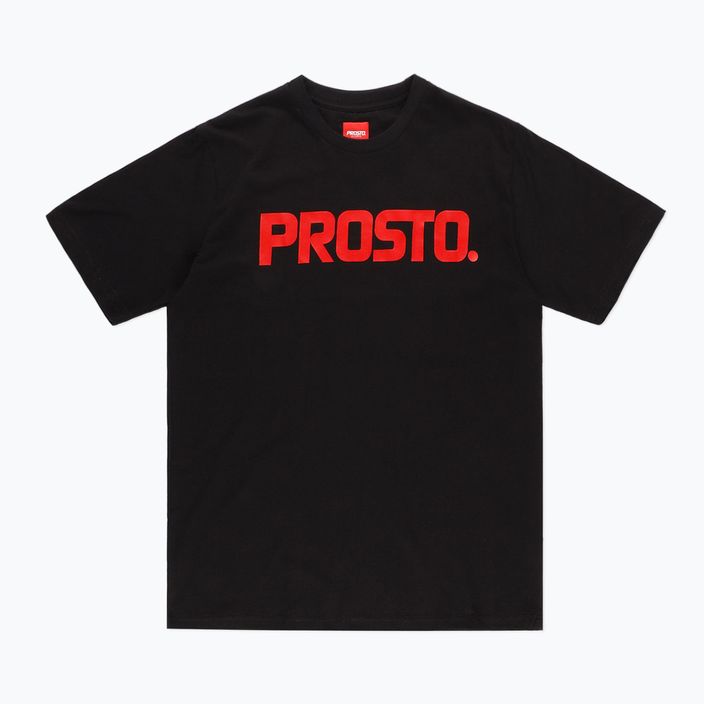 PROSTO Classic XXII men's t-shirt black KL222MTEE1073