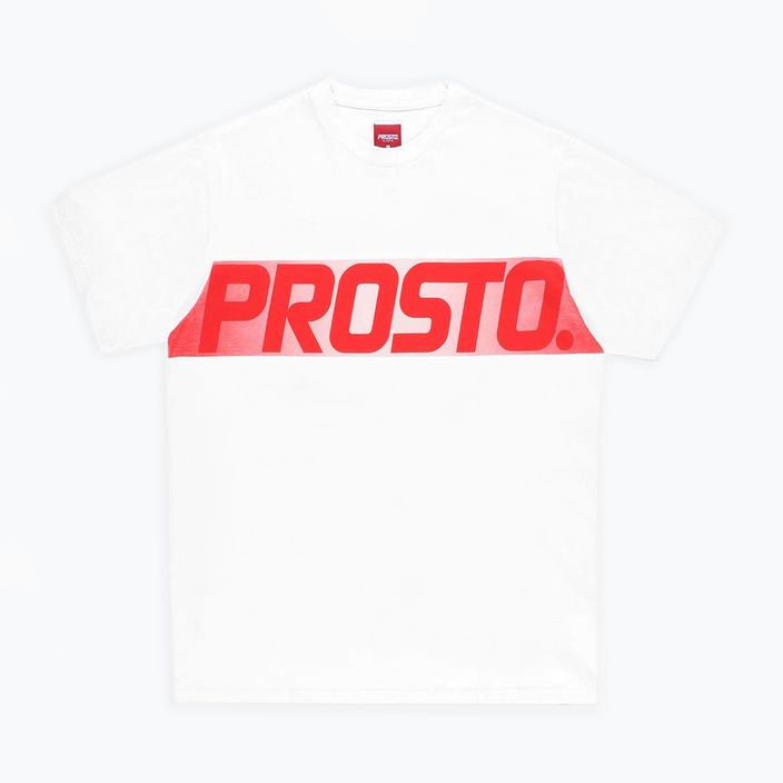 PROSTO Visio men's t-shirt white KL222MTEE1181