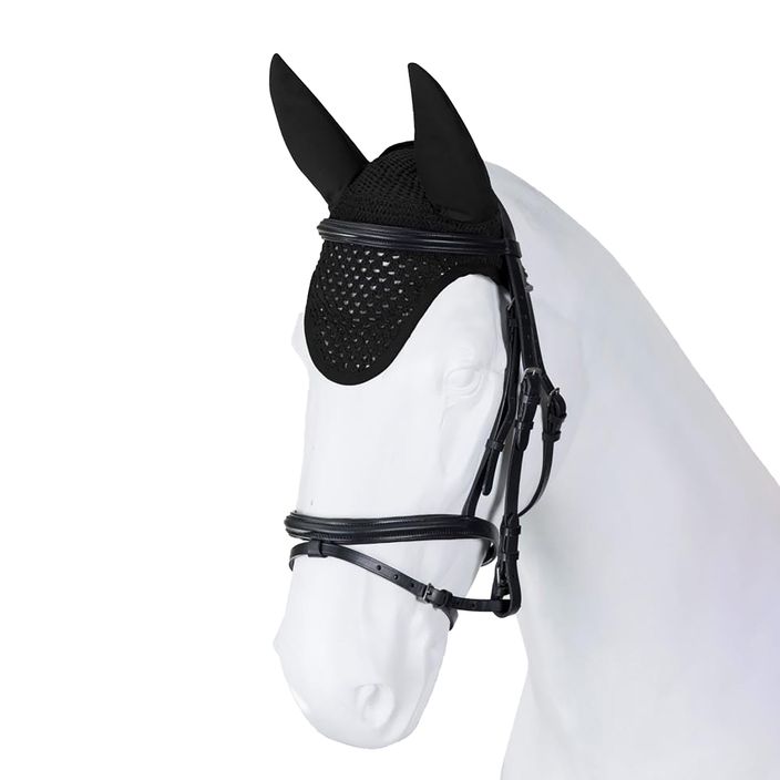 TORPOL TOP LUX horse earmuffs black 3951-M-ST-07 2