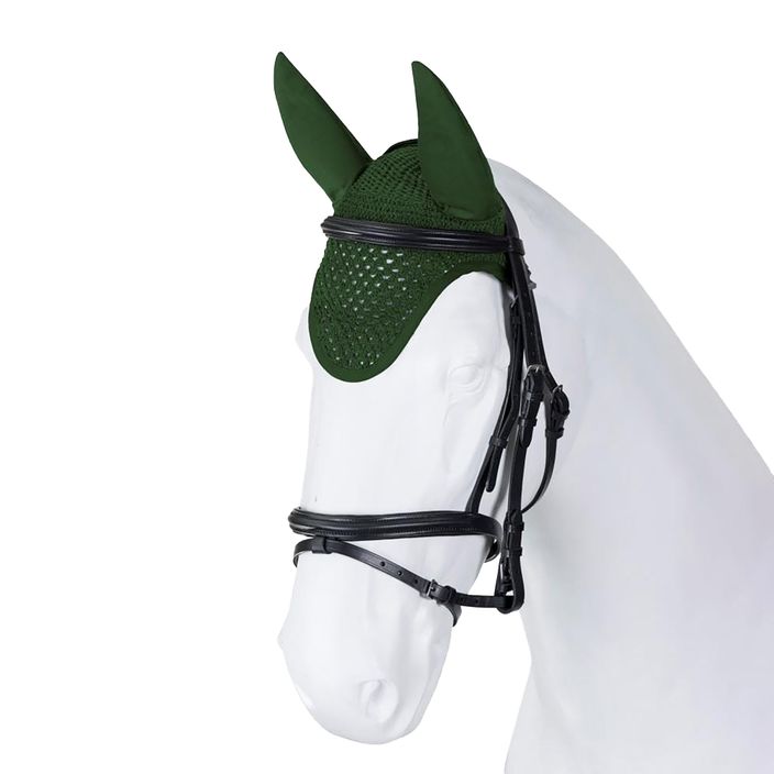 Horse earmuffs TORPOL TOP LUX green 3951-M-ST-06 2