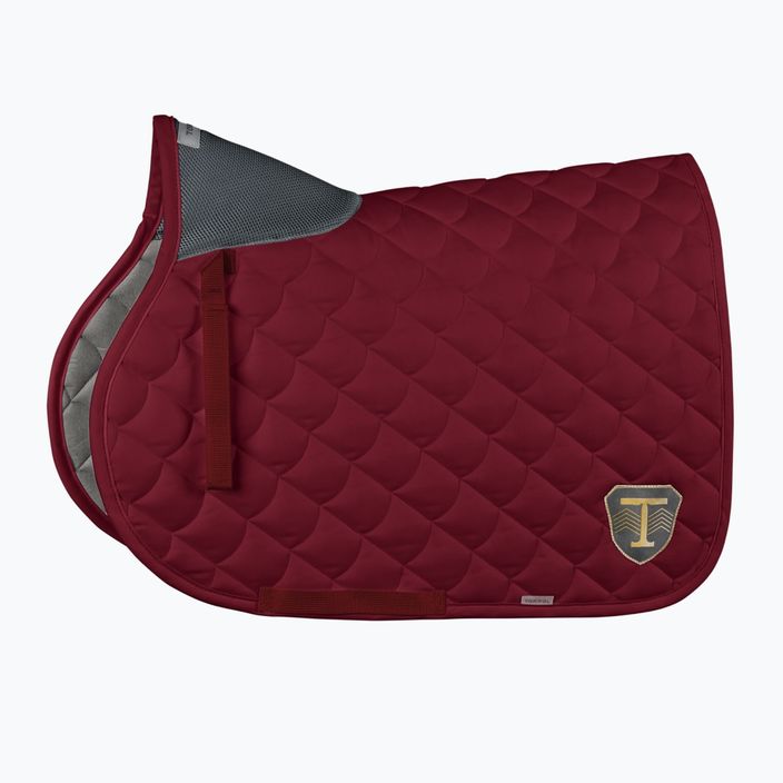 Jumping cap for horse TORPOL One Cut maroon 374-004