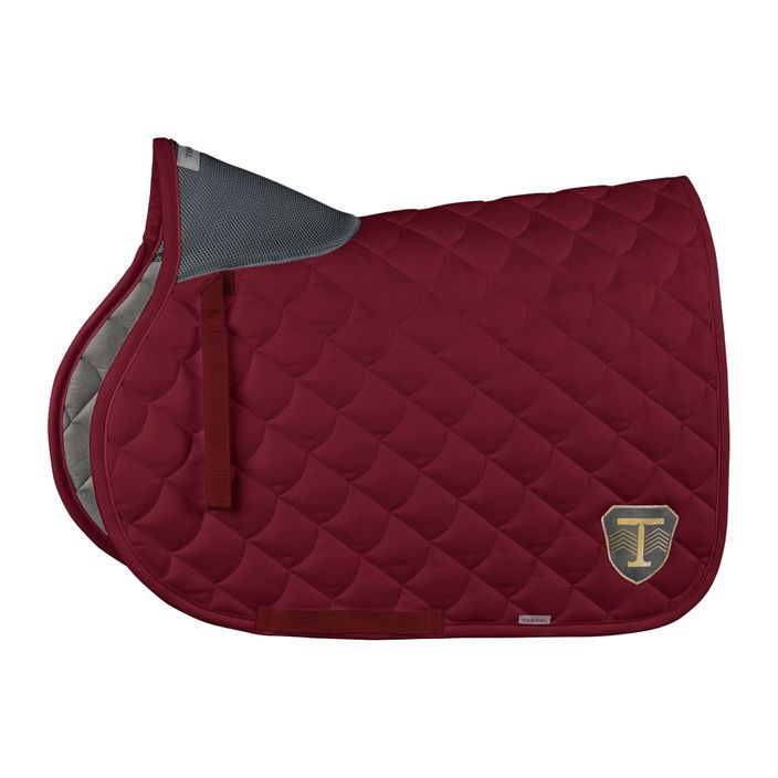 Jumping cap for horse TORPOL One Cut maroon 374-004 2
