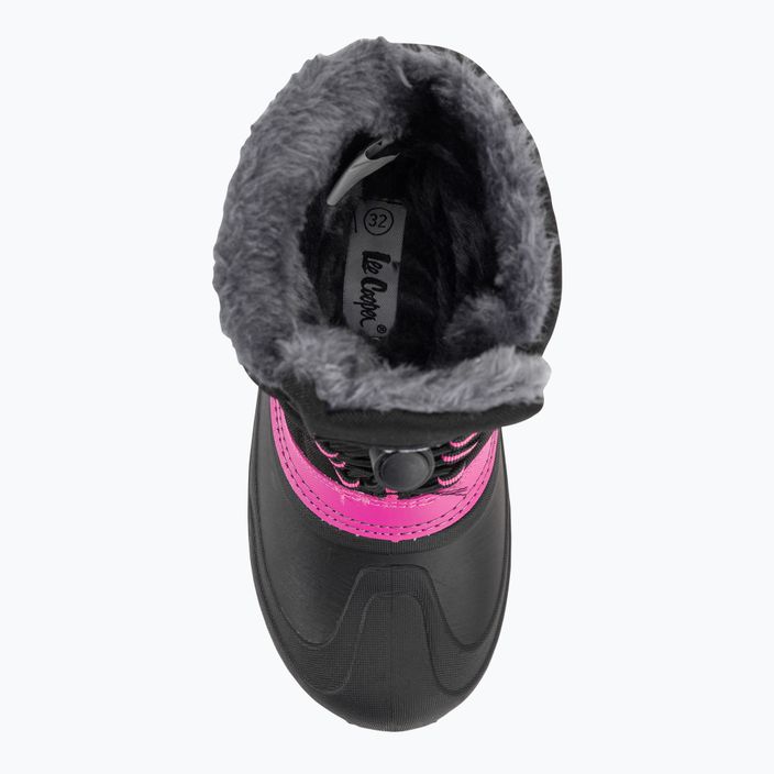 Lee Cooper children's snow boots LCJ-21-44-0523 black/fuchsia 6