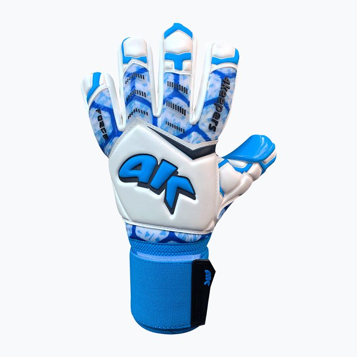 4keepers Force V 1.20 NC goalkeeper glove blue and white 4595 7