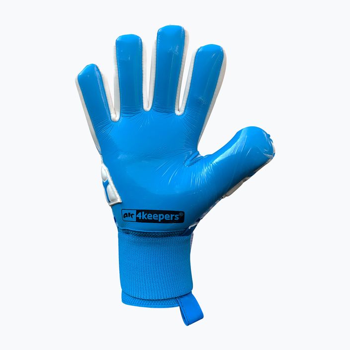 4keepers Force V 1.20 NC goalkeeper glove blue and white 4595 8