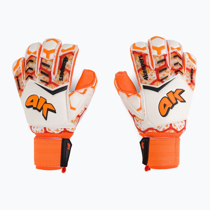 4keepers Force V 2.20 RF children's goalkeeper gloves orange and white 4694