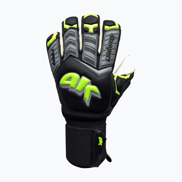 4keepers Force V-1.20 Black Edition Rf goalkeeper gloves black 4