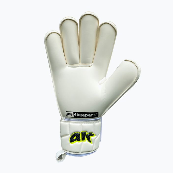 4keepers Champ Carbo V RF goalkeeper gloves white 5