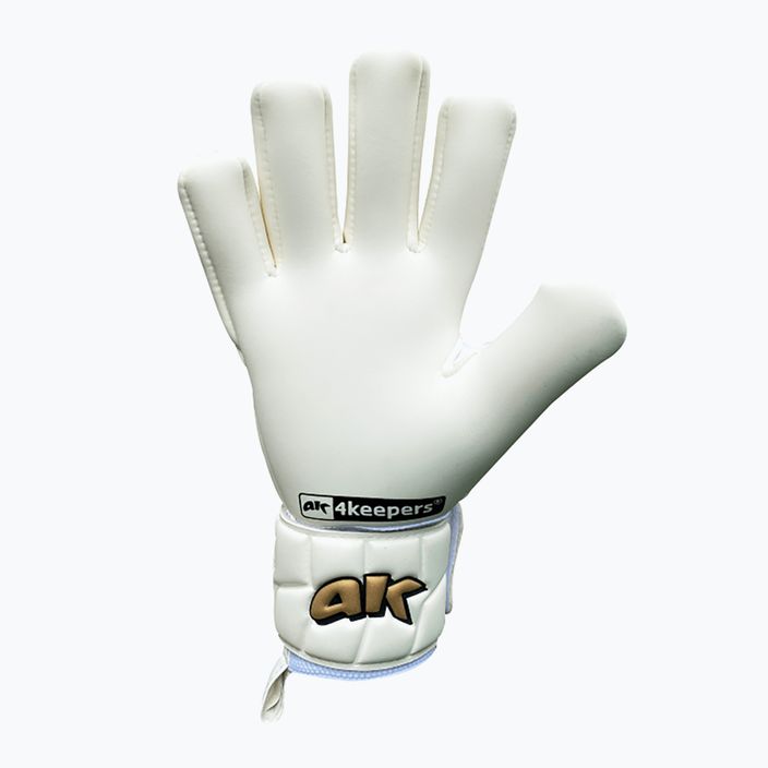 4keepers Champ Gold V Nc white and gold goalkeeper gloves 5