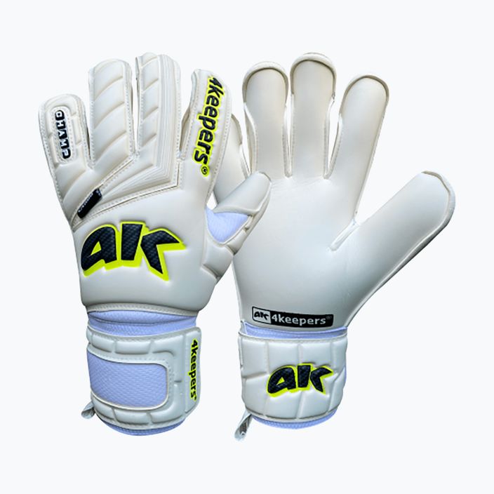 4keepers Champ Carbo V Hb white goalkeeper gloves 6