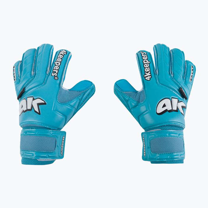 Children's goalkeeper gloves 4keepers Champ Colour Sky V Rf blue