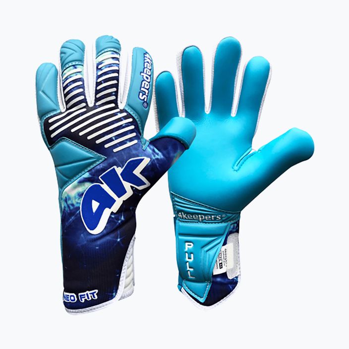 4keepers Neo Expert Nc blue goalkeeper gloves 6