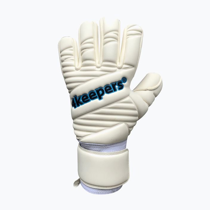 Children's goalkeeper gloves 4keepers Retro IV NC white 4KRIVNCJR 4