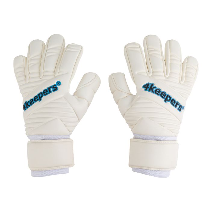 4keepers Retro IV NC goalkeeper gloves white 4KRETROIVNC