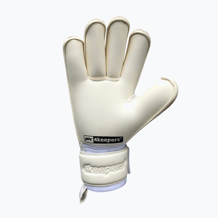 4keepers Retro IV RF goalkeeper gloves white 4KRIVRFJR 5