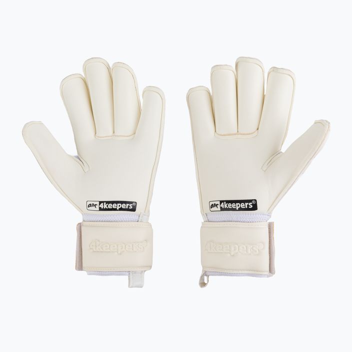 4keepers Retro IV RF goalkeeper gloves white 4KRIVRFJR 2