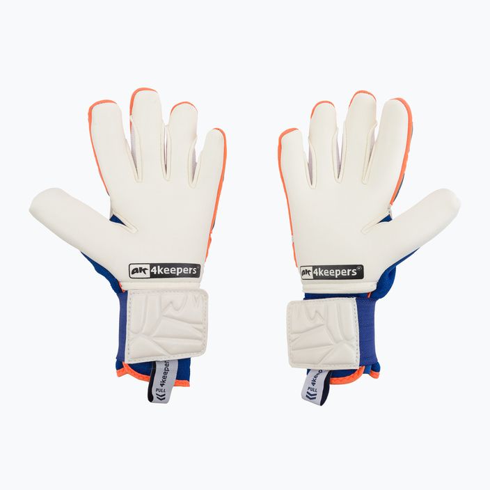 4Keepers Equip Puesta Nc blue-orange goalkeeper gloves EQUIPPUNC 2
