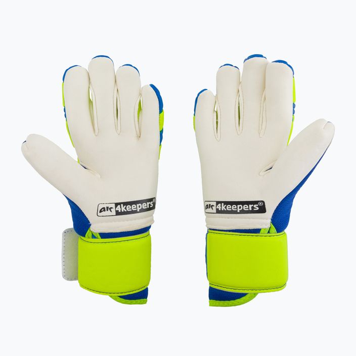 Children's goalkeeper gloves 4Keepers Equip Breeze Nc Jr blue-green EQUIPBRNCJR 2
