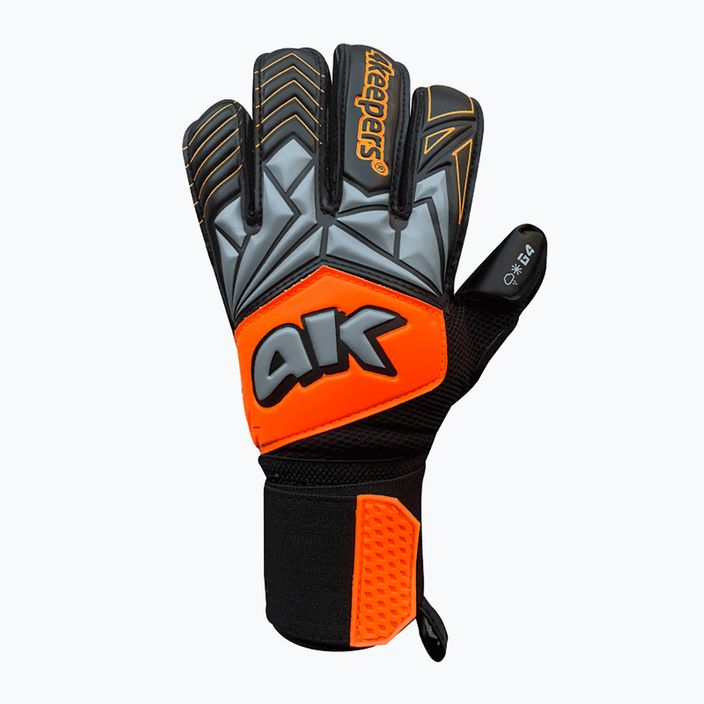4Keepers Force V3.23 Rf goalkeeper gloves black and orange