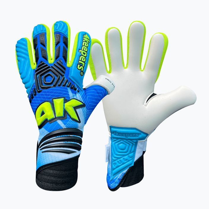 Children's goalkeeper gloves 4Keepers Neo Liga Nc Jr blue 5